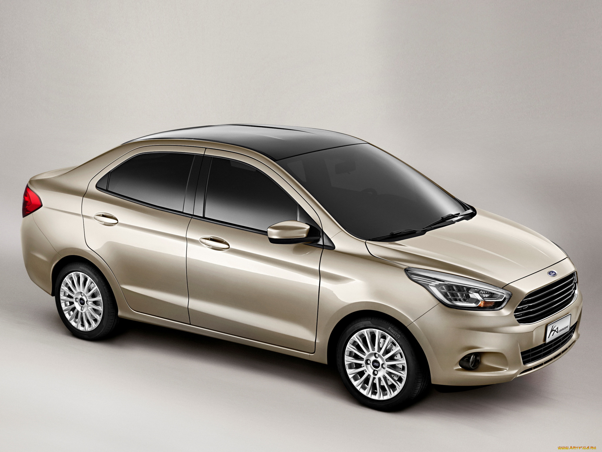 , ford, ka, concept, 4-portas, 2014